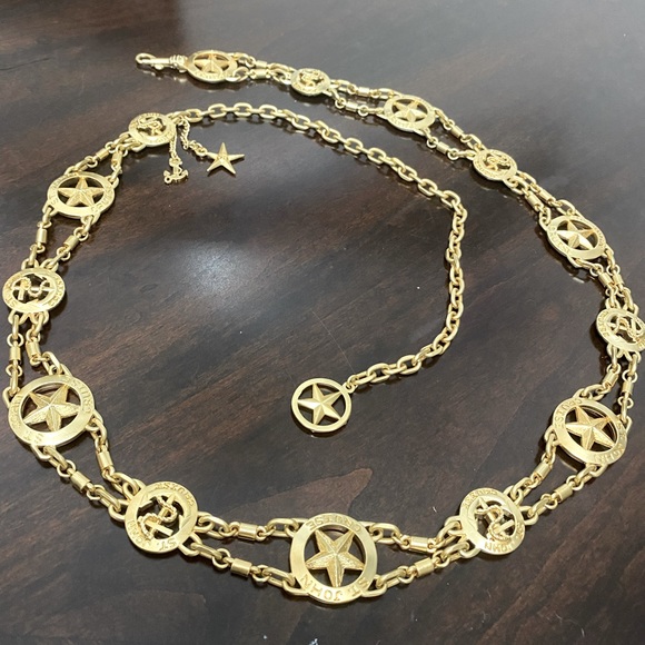 St. John Accessories St John Gold Logo Chain Belt Poshmark